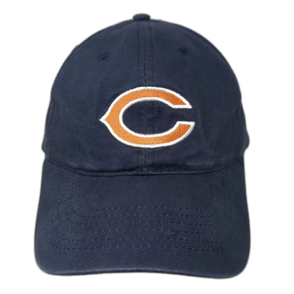 Chicago Bears NFL AMC Blue Orange Strapback Hat OSFM US Cellular Sponsor Logo